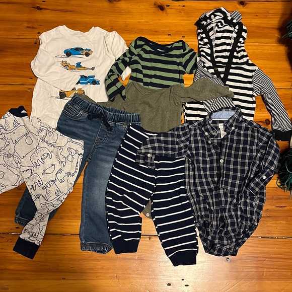 Carter's Matching Sets 9 Piece Carters Toddler Boy Bundle Poshmark